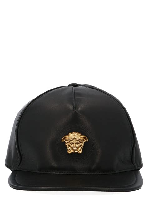 mens versace winter hat|Versace cap price.